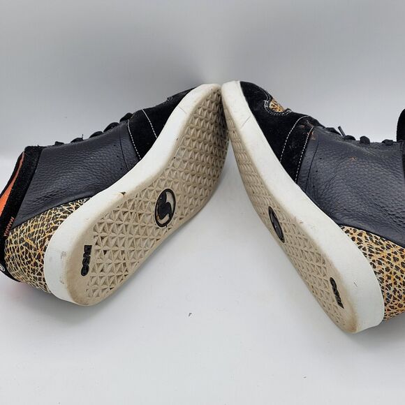 DVS HUF 5 Mid O.I. “Original Intent” Skate sneakers men's Size 12 orange black - Picture 5 of 9